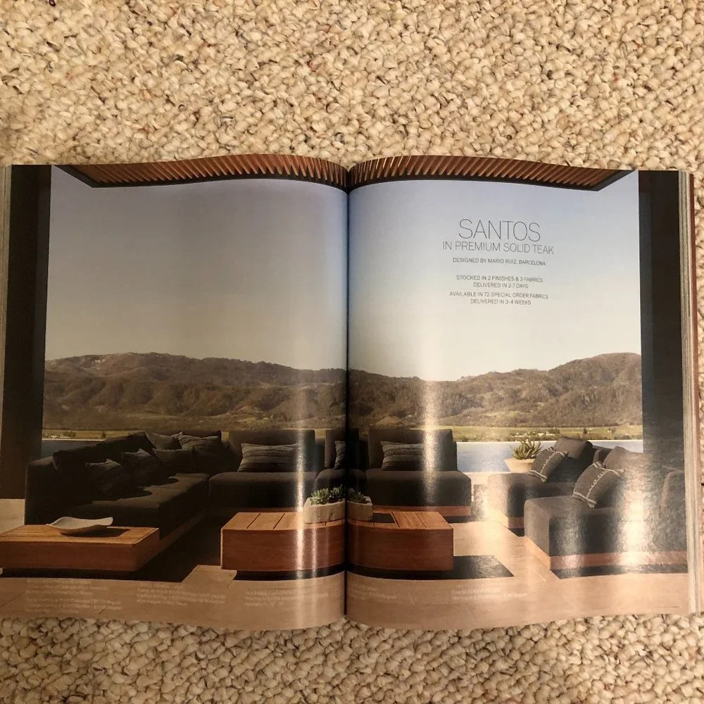 Restoration Hardware Outdoor Catalog